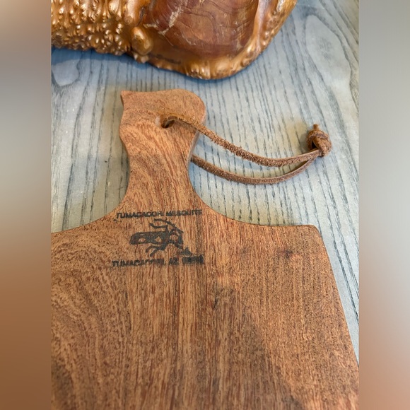 TUMACACORI Mesquite Wooden Charcuterie Board, NWOT - Picture 4 of 4